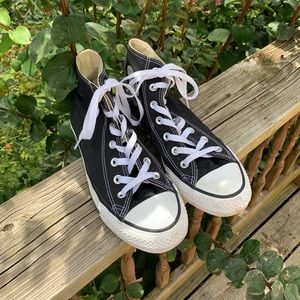 Black High Top Converse